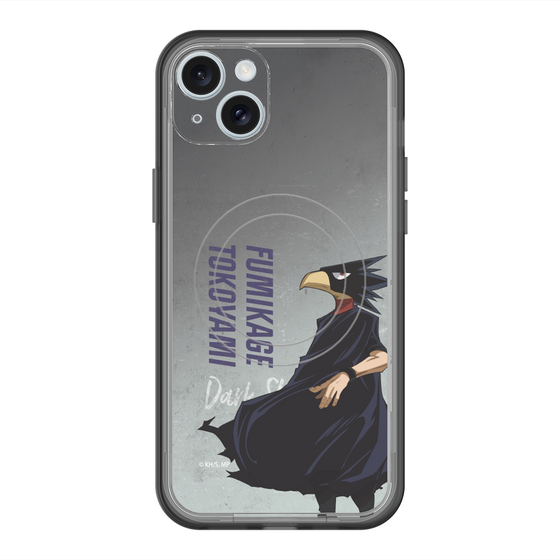 スリムプロテクションプレミアムケース with MagSafe［ 僕のヒーローアカデミア - 立ち絵 - 常闇 踏陰 ］