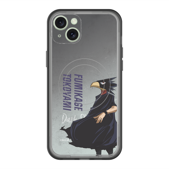 スリムプロテクションプレミアムケース with MagSafe［ 僕のヒーローアカデミア - 立ち絵 - 常闇 踏陰 ］