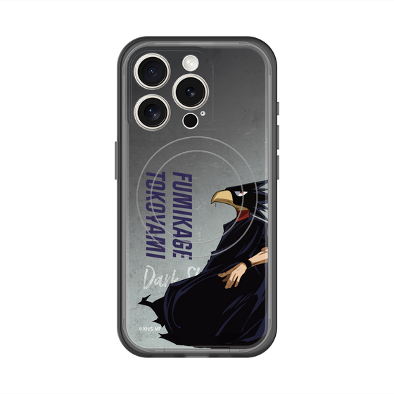 スリムプロテクションプレミアムケース with MagSafe［ 僕のヒーローアカデミア - 立ち絵 - 常闇 踏陰 ］