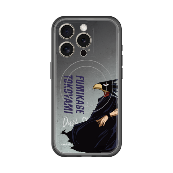 スリムプロテクションプレミアムケース with MagSafe［ 僕のヒーローアカデミア - 立ち絵 - 常闇 踏陰 ］