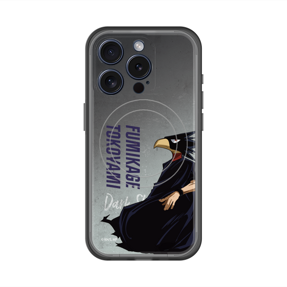スリムプロテクションプレミアムケース with MagSafe［ 僕のヒーローアカデミア - 立ち絵 - 常闇 踏陰 ］