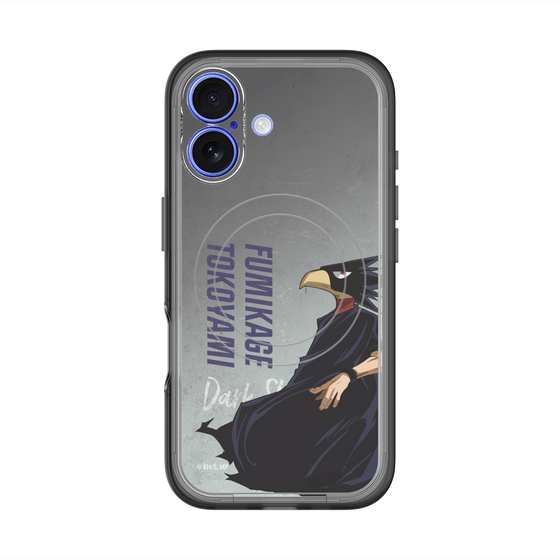 スリムプロテクションプレミアムケース with MagSafe［ 僕のヒーローアカデミア - 立ち絵 - 常闇 踏陰 ］