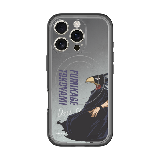 スリムプロテクションプレミアムケース with MagSafe［ 僕のヒーローアカデミア - 立ち絵 - 常闇 踏陰 ］