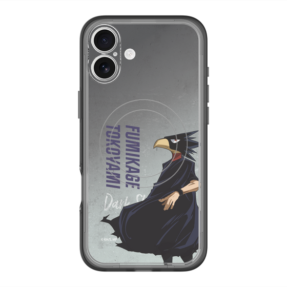 スリムプロテクションプレミアムケース with MagSafe［ 僕のヒーローアカデミア - 立ち絵 - 常闇 踏陰 ］