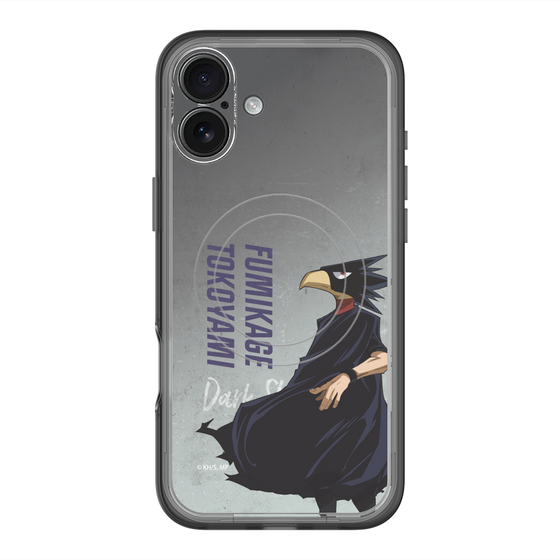 スリムプロテクションプレミアムケース with MagSafe［ 僕のヒーローアカデミア - 立ち絵 - 常闇 踏陰 ］