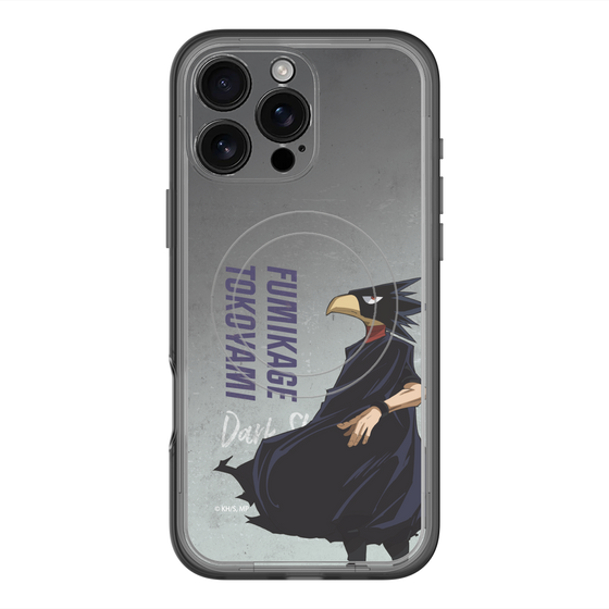 スリムプロテクションプレミアムケース with MagSafe［ 僕のヒーローアカデミア - 立ち絵 - 常闇 踏陰 ］