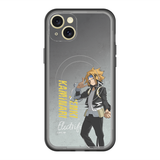 スリムプロテクションプレミアムケース with MagSafe［ 僕のヒーローアカデミア - 立ち絵 - 上鳴 電気 ］