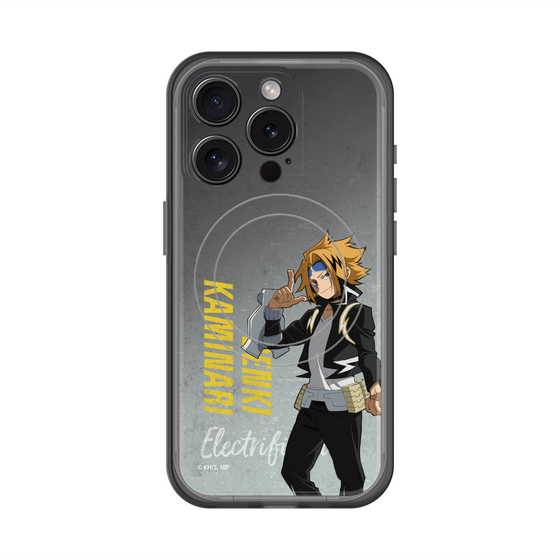 スリムプロテクションプレミアムケース with MagSafe［ 僕のヒーローアカデミア - 立ち絵 - 上鳴 電気 ］