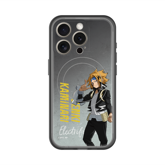 スリムプロテクションプレミアムケース with MagSafe［ 僕のヒーローアカデミア - 立ち絵 - 上鳴 電気 ］