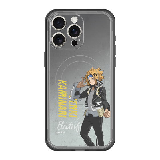 スリムプロテクションプレミアムケース with MagSafe［ 僕のヒーローアカデミア - 立ち絵 - 上鳴 電気 ］