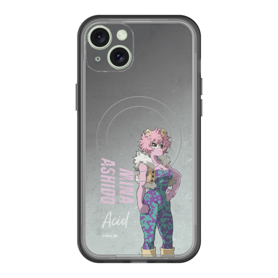 スリムプロテクションプレミアムケース with MagSafe［ 僕のヒーローアカデミア - 立ち絵 - 芦戸 三奈 ］