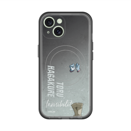 スリムプロテクションプレミアムケース with MagSafe［ 僕のヒーローアカデミア - 立ち絵 - 葉隠 透 ］