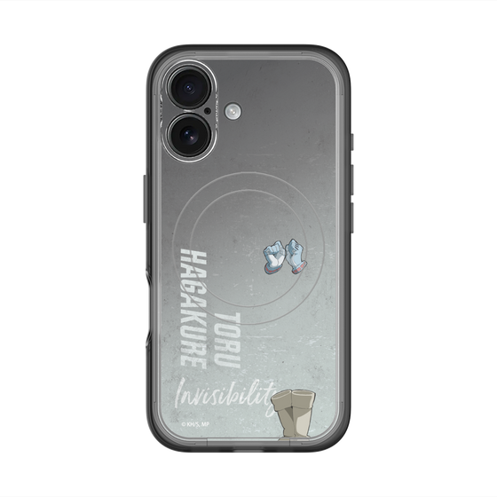 スリムプロテクションプレミアムケース with MagSafe［ 僕のヒーローアカデミア - 立ち絵 - 葉隠 透 ］