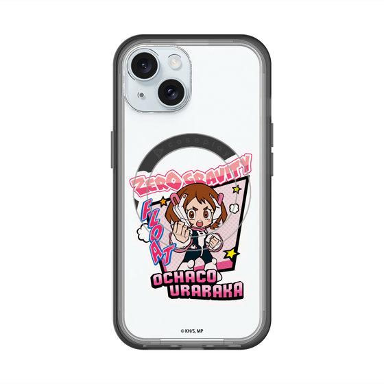 スリムプロテクションプレミアムケース with MagSafe［ 僕のヒーローアカデミア - ミニキャラ - 麗日 お茶子 ］