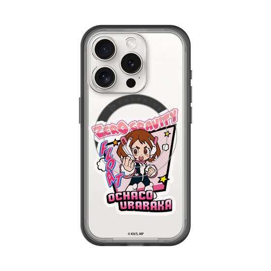 スリムプロテクションプレミアムケース with MagSafe［ 僕のヒーローアカデミア - ミニキャラ - 麗日 お茶子 ］