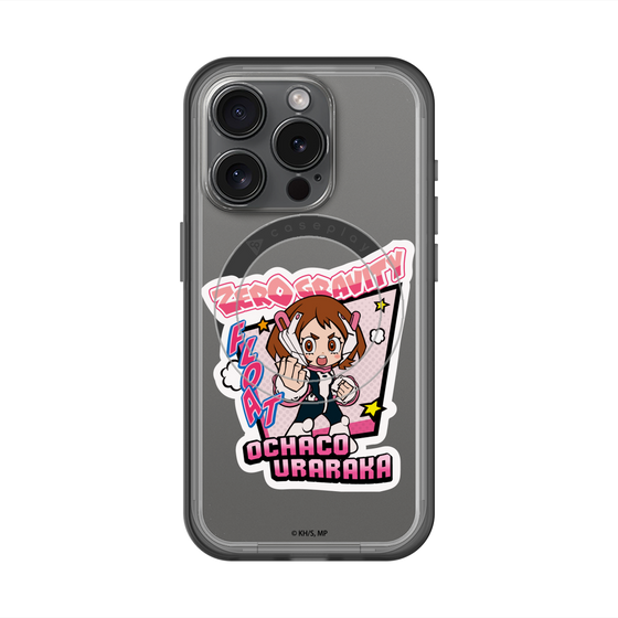 スリムプロテクションプレミアムケース with MagSafe［ 僕のヒーローアカデミア - ミニキャラ - 麗日 お茶子 ］