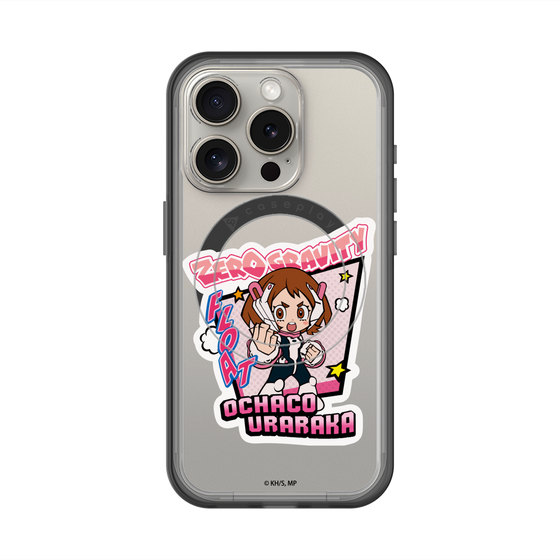 スリムプロテクションプレミアムケース with MagSafe［ 僕のヒーローアカデミア - ミニキャラ - 麗日 お茶子 ］