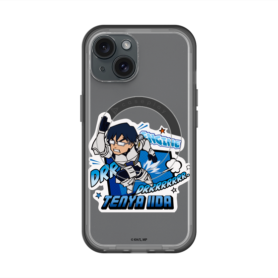 スリムプロテクションプレミアムケース with MagSafe［ 僕のヒーローアカデミア - ミニキャラ - 飯田 天哉 ］