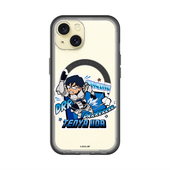 スリムプロテクションプレミアムケース with MagSafe［ 僕のヒーローアカデミア - ミニキャラ - 飯田 天哉 ］