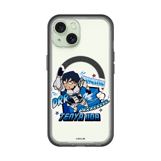 スリムプロテクションプレミアムケース with MagSafe［ 僕のヒーローアカデミア - ミニキャラ - 飯田 天哉 ］