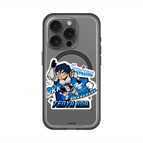 スリムプロテクションプレミアムケース with MagSafe［ 僕のヒーローアカデミア - ミニキャラ - 飯田 天哉 ］