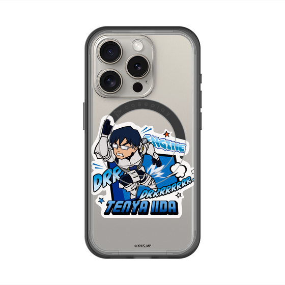 スリムプロテクションプレミアムケース with MagSafe［ 僕のヒーローアカデミア - ミニキャラ - 飯田 天哉 ］