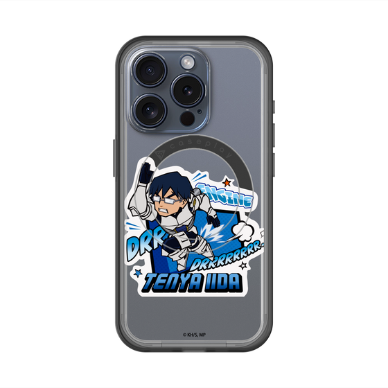 スリムプロテクションプレミアムケース with MagSafe［ 僕のヒーローアカデミア - ミニキャラ - 飯田 天哉 ］
