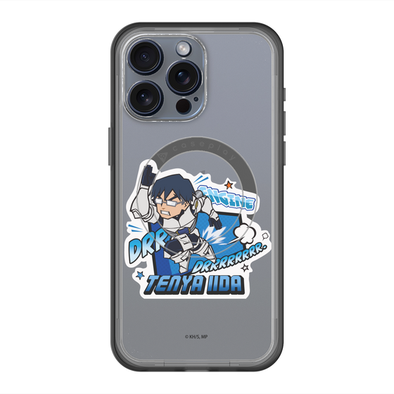 スリムプロテクションプレミアムケース with MagSafe［ 僕のヒーローアカデミア - ミニキャラ - 飯田 天哉 ］