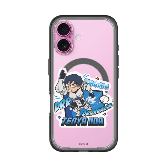 スリムプロテクションプレミアムケース with MagSafe［ 僕のヒーローアカデミア - ミニキャラ - 飯田 天哉 ］