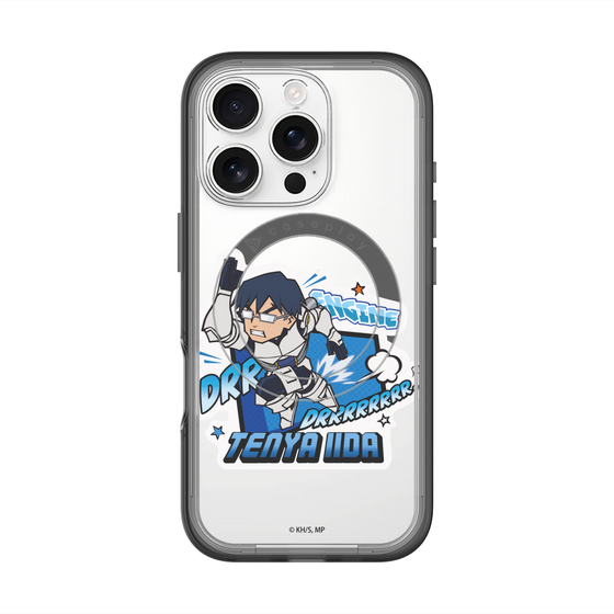 スリムプロテクションプレミアムケース with MagSafe［ 僕のヒーローアカデミア - ミニキャラ - 飯田 天哉 ］