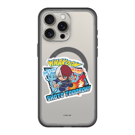 スリムプロテクションプレミアムケース with MagSafe［ 僕のヒーローアカデミア - ミニキャラ - 轟 焦凍 ］