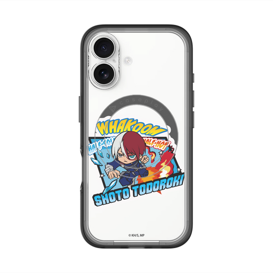 スリムプロテクションプレミアムケース with MagSafe［ 僕のヒーローアカデミア - ミニキャラ - 轟 焦凍 ］
