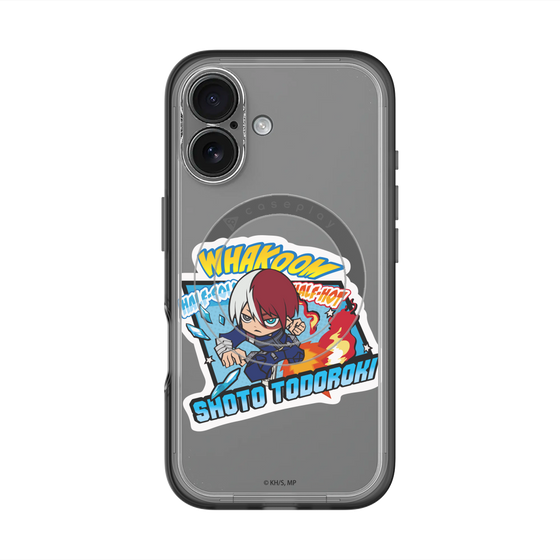 スリムプロテクションプレミアムケース with MagSafe［ 僕のヒーローアカデミア - ミニキャラ - 轟 焦凍 ］