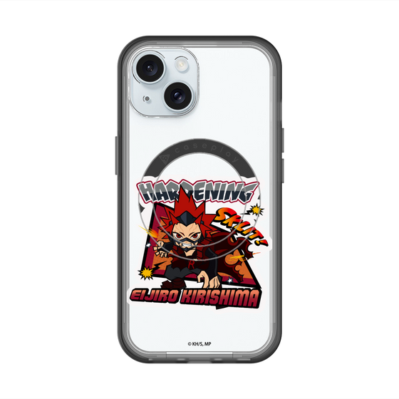 スリムプロテクションプレミアムケース with MagSafe［ 僕のヒーローアカデミア - ミニキャラ - 切島 鋭児郎 ］