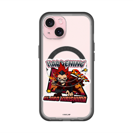 スリムプロテクションプレミアムケース with MagSafe［ 僕のヒーローアカデミア - ミニキャラ - 切島 鋭児郎 ］