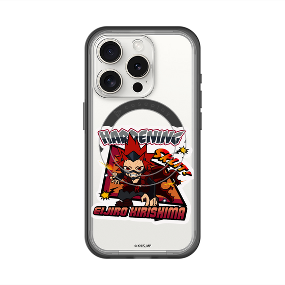 スリムプロテクションプレミアムケース with MagSafe［ 僕のヒーローアカデミア - ミニキャラ - 切島 鋭児郎 ］