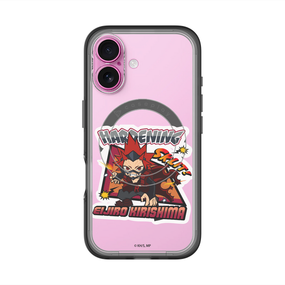 スリムプロテクションプレミアムケース with MagSafe［ 僕のヒーローアカデミア - ミニキャラ - 切島 鋭児郎 ］