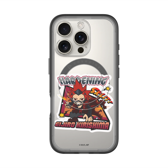 スリムプロテクションプレミアムケース with MagSafe［ 僕のヒーローアカデミア - ミニキャラ - 切島 鋭児郎 ］
