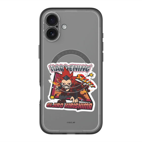 スリムプロテクションプレミアムケース with MagSafe［ 僕のヒーローアカデミア - ミニキャラ - 切島 鋭児郎 ］