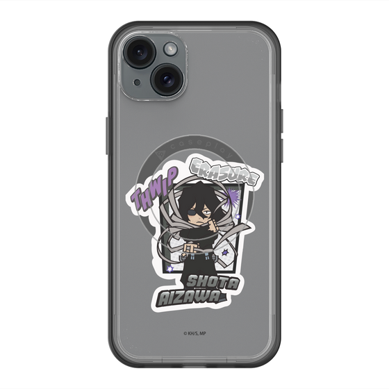 スリムプロテクションプレミアムケース with MagSafe［ 僕のヒーローアカデミア - ミニキャラ - 相澤 消太 ］