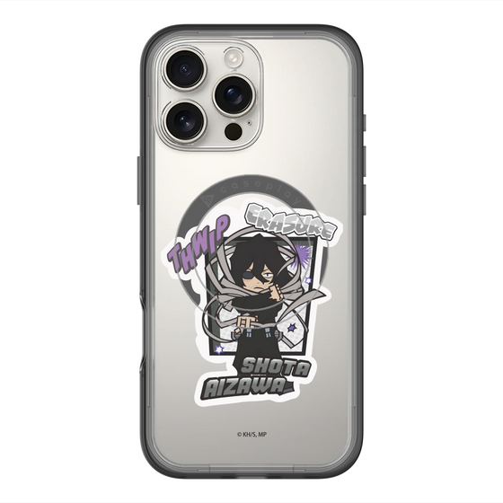 スリムプロテクションプレミアムケース with MagSafe［ 僕のヒーローアカデミア - ミニキャラ - 相澤 消太 ］