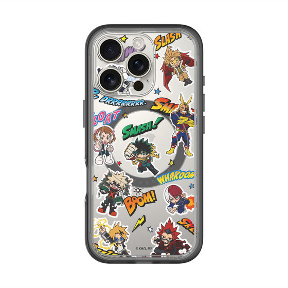 スリムプロテクションプレミアムケース with MagSafe［ 僕のヒーローアカデミア - アメコミ ］