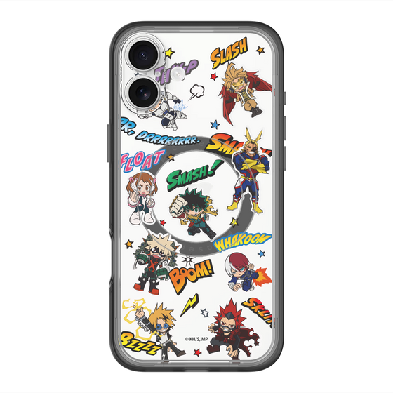 スリムプロテクションプレミアムケース with MagSafe［ 僕のヒーローアカデミア - アメコミ ］