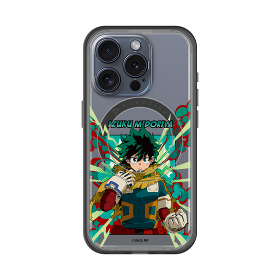 スリムプロテクションプレミアムケース with MagSafe［ 僕のヒーローアカデミア - ポップ - 緑谷 出久 ］