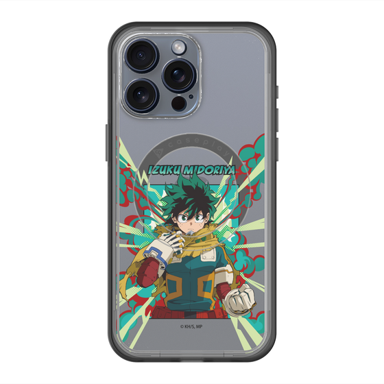 スリムプロテクションプレミアムケース with MagSafe［ 僕のヒーローアカデミア - ポップ - 緑谷 出久 ］