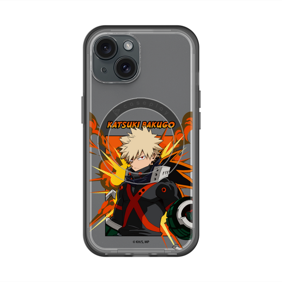 スリムプロテクションプレミアムケース with MagSafe［ 僕のヒーローアカデミア - ポップ - 爆豪 勝己 ］