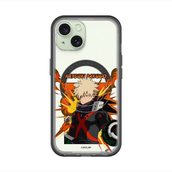 スリムプロテクションプレミアムケース with MagSafe［ 僕のヒーローアカデミア - ポップ - 爆豪 勝己 ］