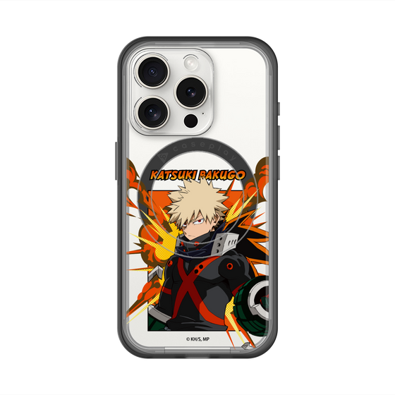 スリムプロテクションプレミアムケース with MagSafe［ 僕のヒーローアカデミア - ポップ - 爆豪 勝己 ］