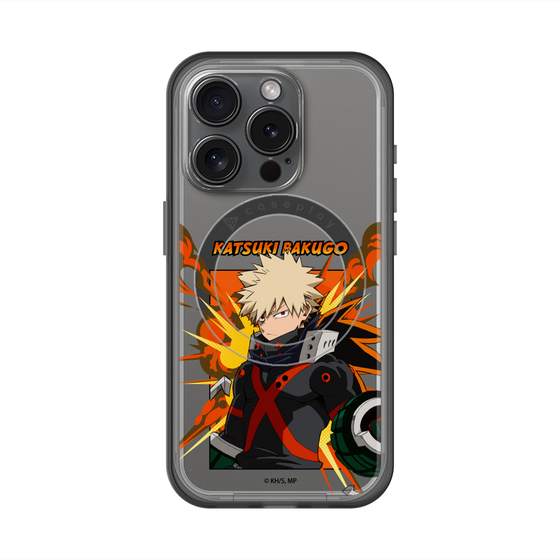 スリムプロテクションプレミアムケース with MagSafe［ 僕のヒーローアカデミア - ポップ - 爆豪 勝己 ］