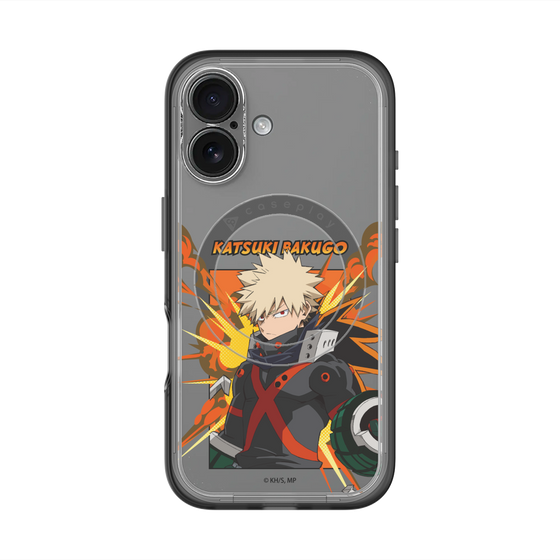 スリムプロテクションプレミアムケース with MagSafe［ 僕のヒーローアカデミア - ポップ - 爆豪 勝己 ］